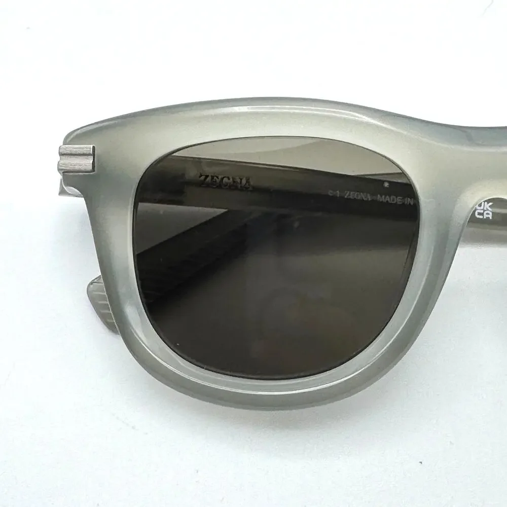 Ermenegildo Zegna Sunglasses EZ0269 20J Gray Frame Roviex Lens 50-23-145 New